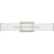 Tocco LED 24 inch Brushed Nickel Vanity Light Bar Wall Light